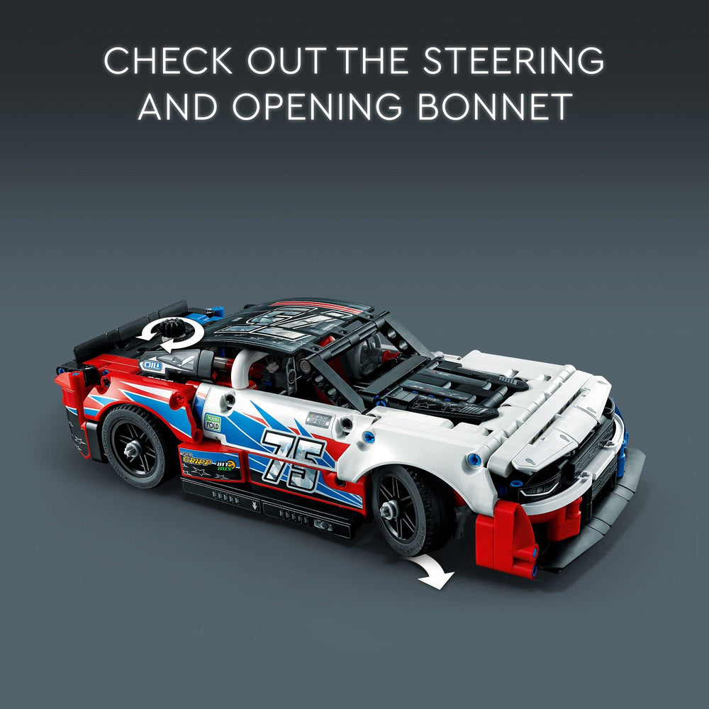 LEGO Technic Camaro ZL1 opening hood invites interactive play and discovery