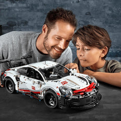LEGO Technic Porsche 911 RSR 1580-piece set for advanced builders