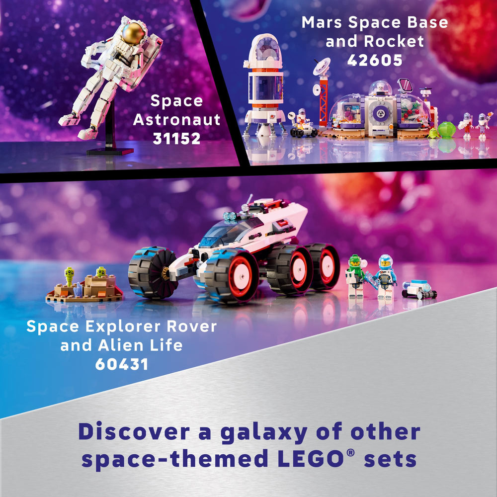 LEGO Technic space toy doubles as engaging room décor.