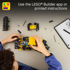 LEGO Technic Volvo L120 on site setup inspires creative building challenges on projects