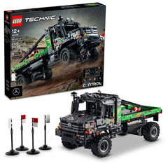 LEGO Technic Zetros truck front cab opened to reveal interior details for interactive building