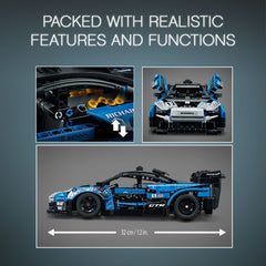 LEGO Technic McLaren Senna GTR 42123 building mechanisms showcase engineering