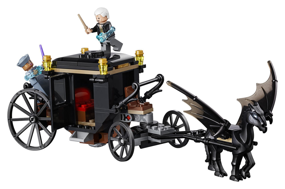 LEGO winged Thestral figure for dynamic flying play.