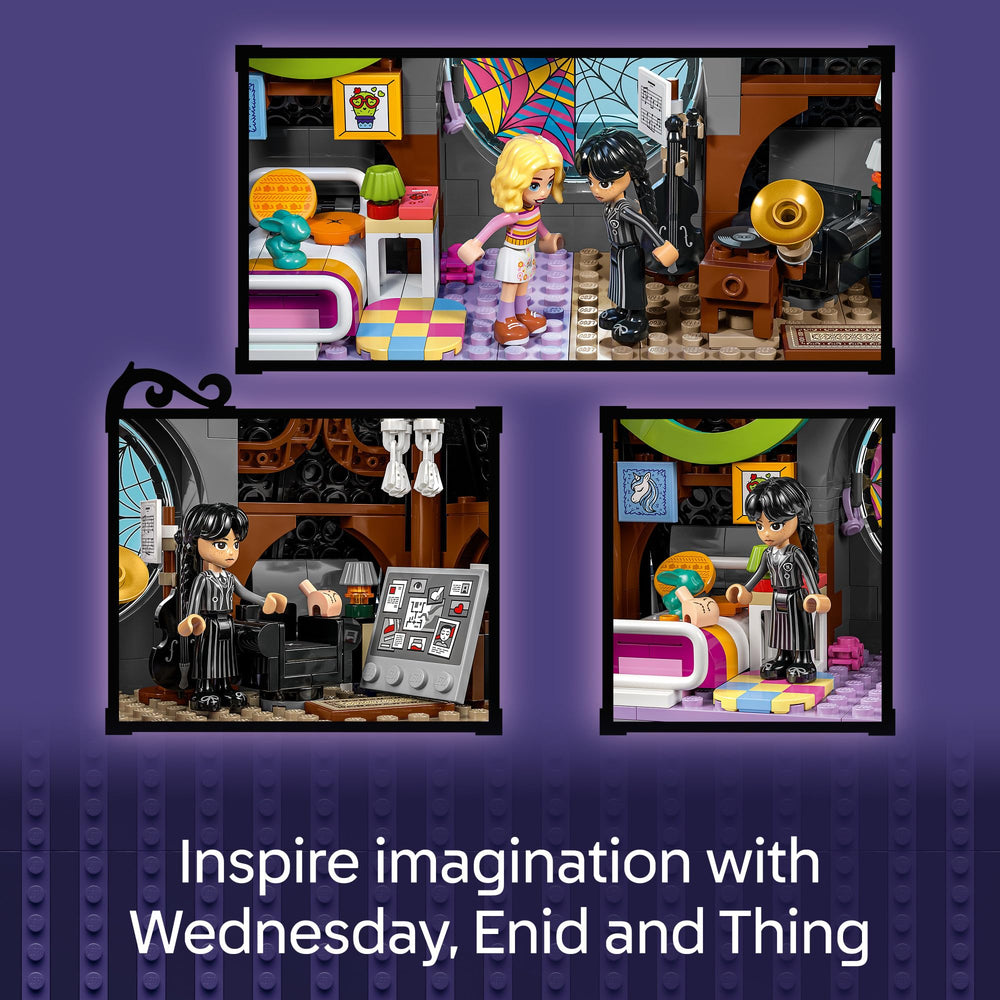 LEGO Thing minifigure adds iconic sidekick moments to scenes.