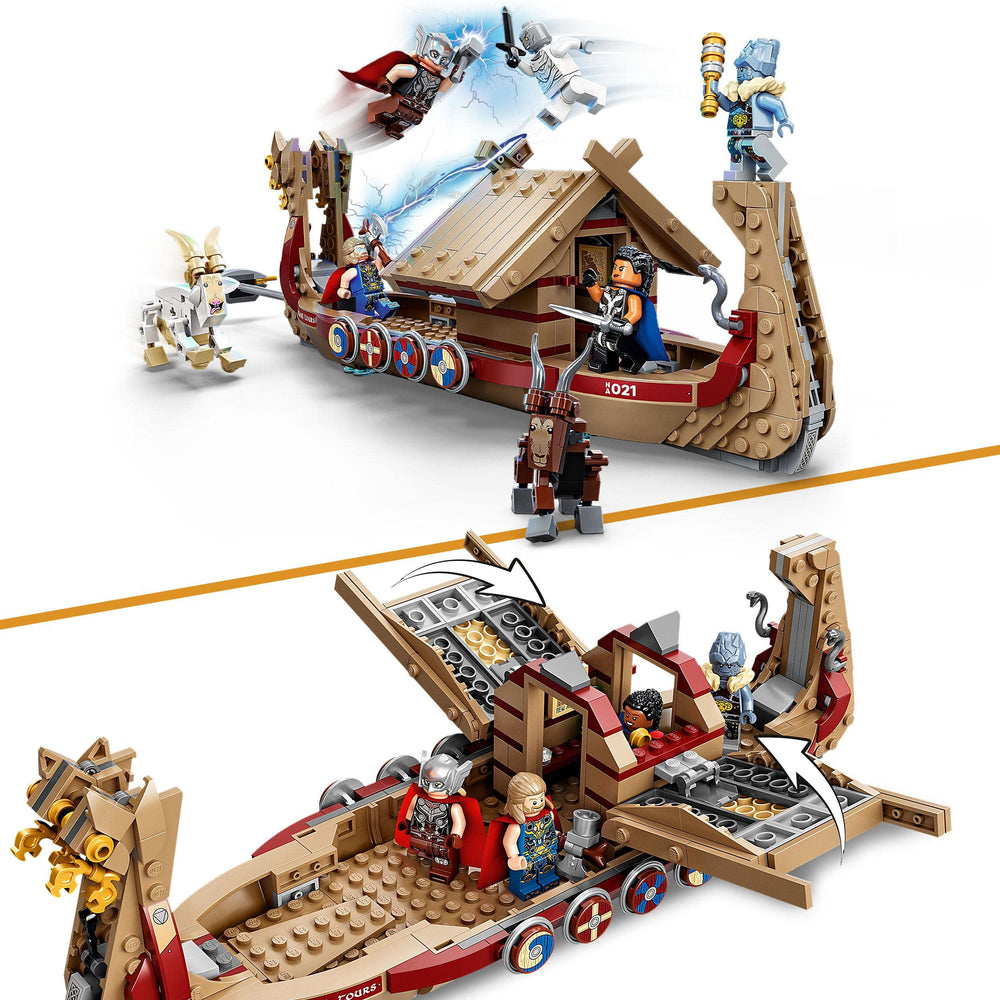 LEGO Stormbreaker and accessories add authentic battle‑ready details
