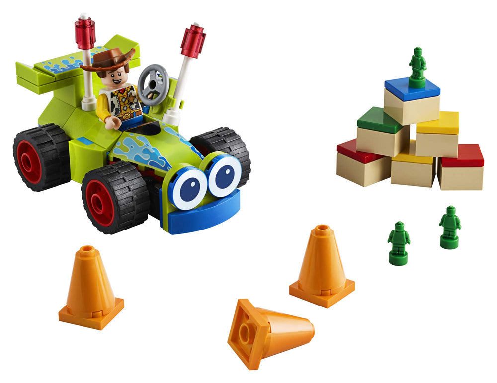 LEGO Toy Story RC car for quick, child-friendly building.