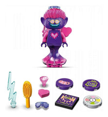 LEGO Trolls dance floor with strobe lights sparks dynamic pretend music