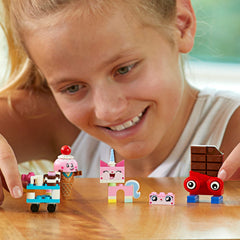 LEGO Unikitty chocolate bar figure for playful storytelling