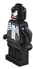 Close-up of LEGO Venom appendages highlighting detailed molding for collectors