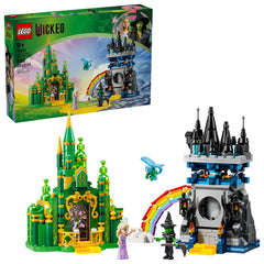 LEGO Wicked Emerald City bricks highlight immersive play and display potential.