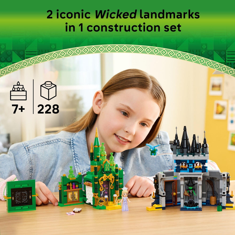 LEGO Wicked Kiamo Ko Castle bricks invite imaginative adventures and storytelling.