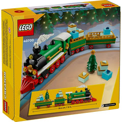 LEGO Winter Holiday Train side detail, sparks imaginative storytelling on a holiday shelf.