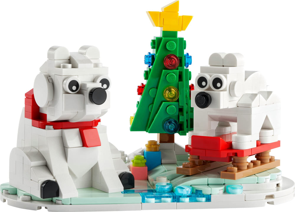 LEGO Wintertime Polar Bears 40571: perfect stocking stuffer for kids