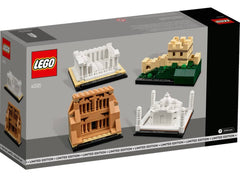 LEGO World of Wonders Great Wall model ideal for shelf display and learning.