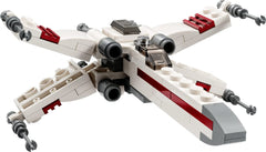 LEGO X-Wing Starfighter Set 30654 wings in landing mode ready for docking
