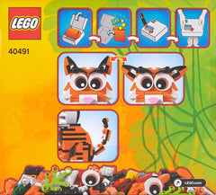LEGO The Year of The Tiger bricks arrangement highlights tactile building for fine motor use