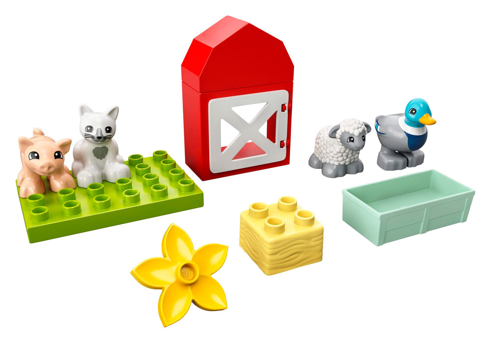 LEGO DUPLO Town Farm duck figure adds playful farm interactions