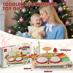 Lehoo Castle dinosaur figures invite cooperative play and storytelling during music time.