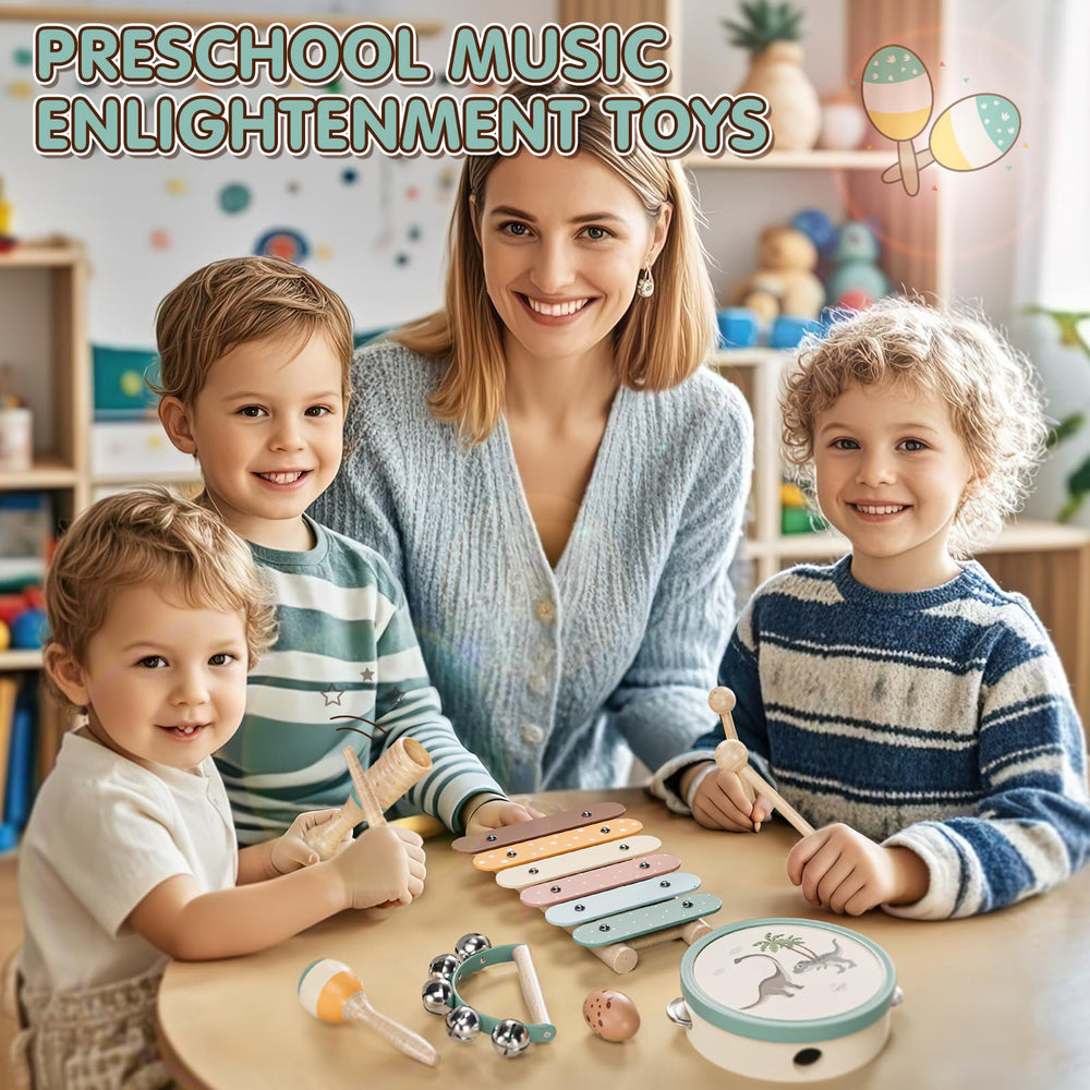 Lehoo Castle bell handle instrument supports sensory exploration and fine motor skills.