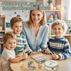 Lehoo Castle bell handle instrument supports sensory exploration and fine motor skills.