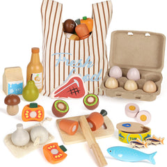 Lehoo Castle cutting knife and board for safe pretend kitchen play and easy fruit prep.