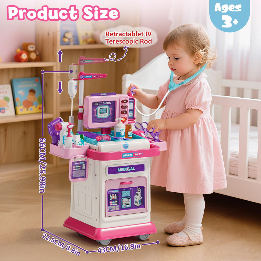 Lehoo Castle four-wheel cart design provides stable, smooth rolling for active kids.