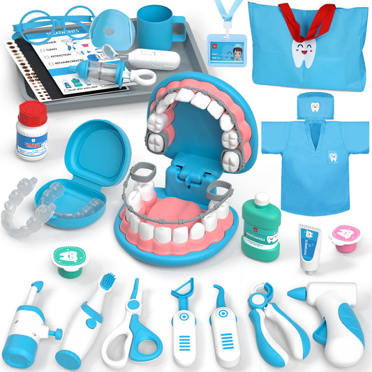 Lehoo Castle Doctor Kit open box scene inspires imaginative pretend play