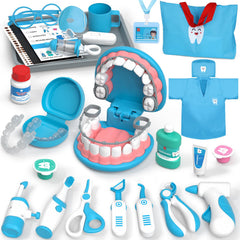 Lehoo Castle Doctor Kit open box scene inspires imaginative pretend play