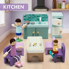Lehoo Castle dolls-3pieces enable lively family storytelling.