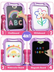 Lehoo Castle Easel accessories pack with magnets and chalk
