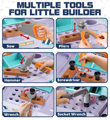 Lehoo Castle included kid tools for fine motor practice and role-play scenarios.