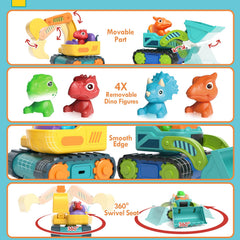 Lehoo Castle 360-degree rotating seat design for varied play dynamics.