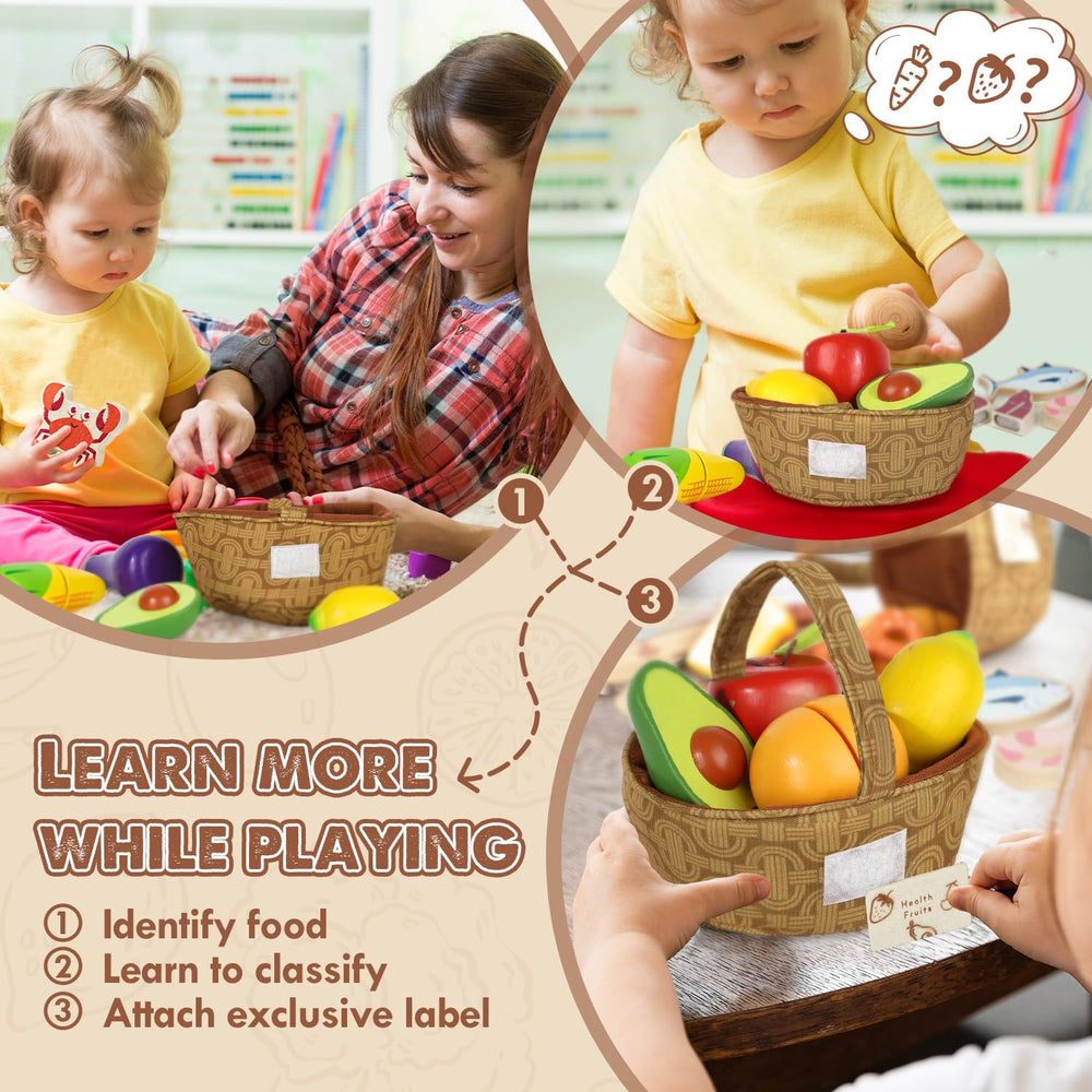 Lehoo Castle mushrooms play food for sorting and sensory play