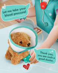 Lehoo Castle wooden tweezers and scissors foster fine-motor play.