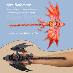 LehuoMaker dragon jaw mechanism allows dramatic opening and closing poses.