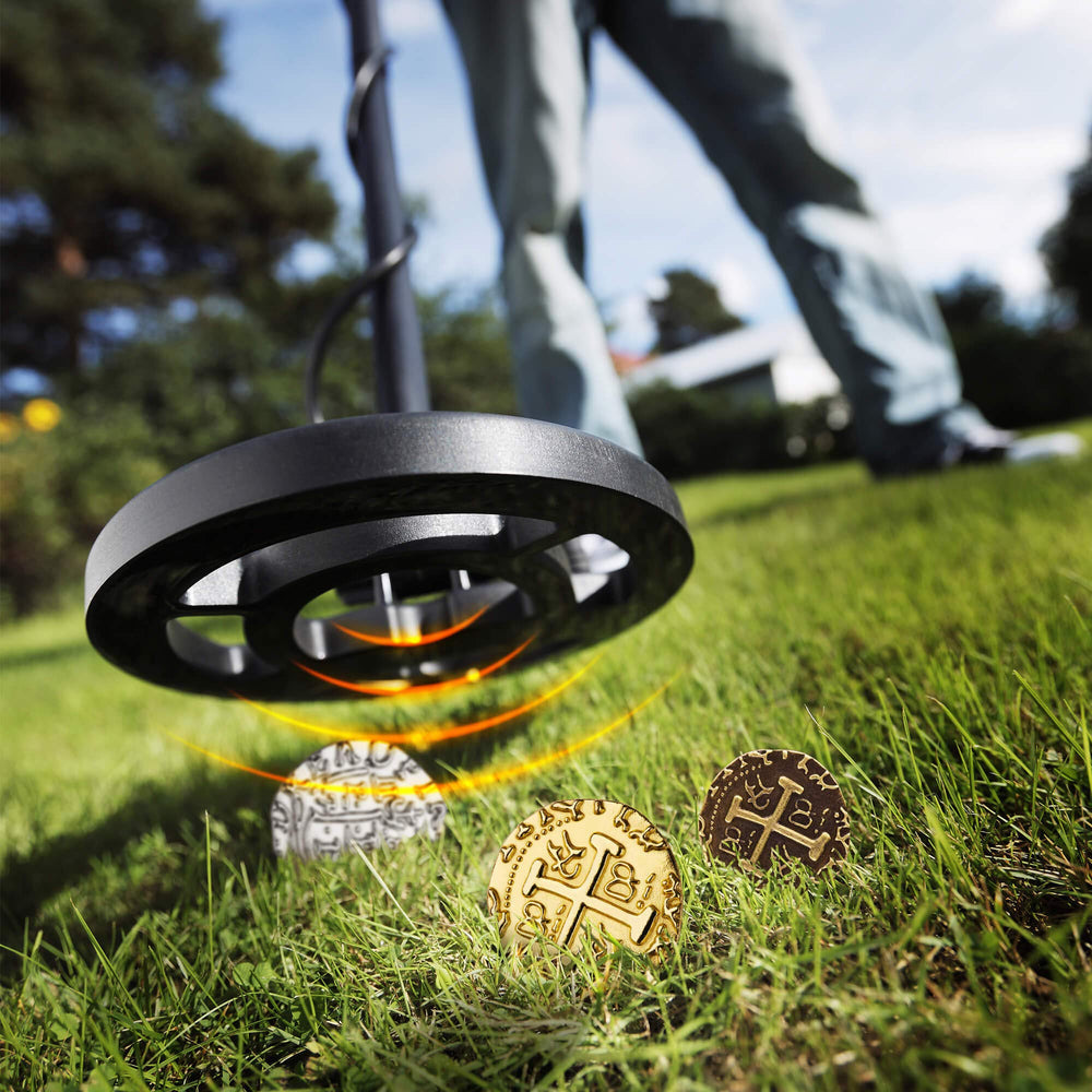 Leib Games coin closeup with shiny surface enhances realism.