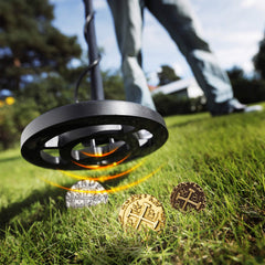 Leib Games coin closeup with shiny surface enhances realism.