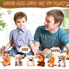 Leitee safari animals decor ideas, great for baby showers and parties