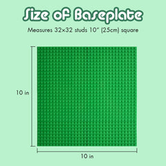 Lekebaby baseplates compatible with major brands for seamless play