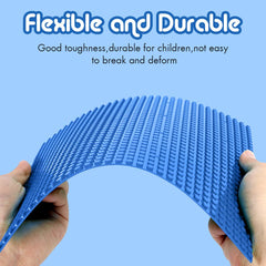 Lekebaby baseplates easy to cut and glue, perfect for quick customization on tables