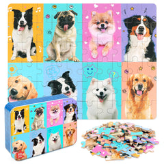 LELEMON dog puzzle 60-piece for kids—boosts early problem solving through play.