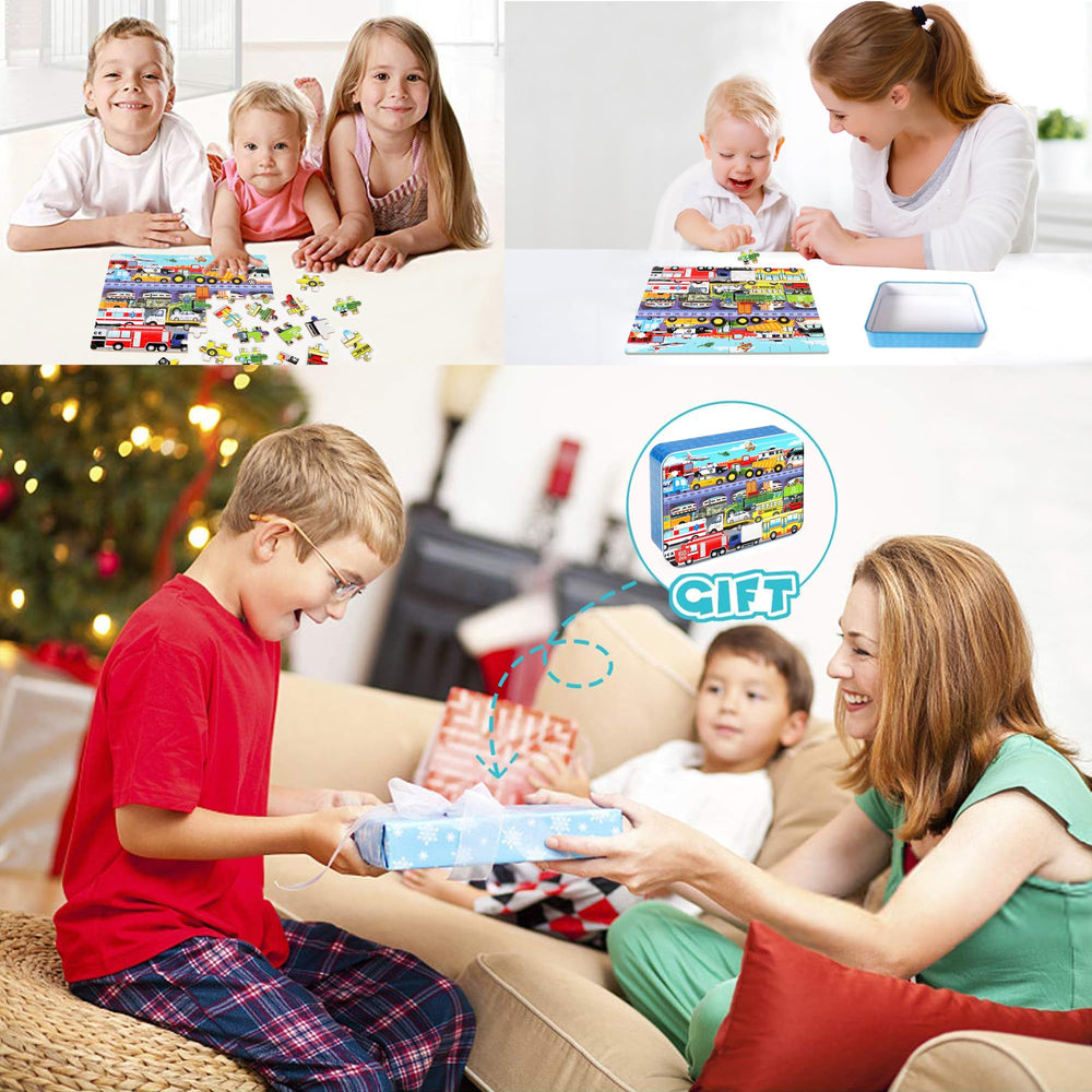 LELEMON Gift Ready Puzzle Set appealing gift for kids aged 4 and up