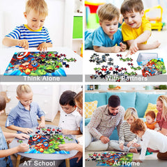 LELEMON numbered back pieces help younger children start confidently.