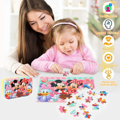 LELEMON puzzle back-numbered pieces aid beginners