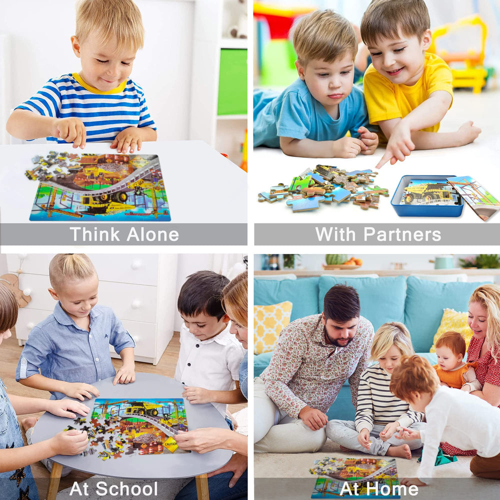 LELEMON Puzzles spatial-thinking boost, helps develop visual-spatial skills during play.