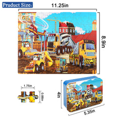 LELEMON Puzzles tin box image shows easy storage and organization