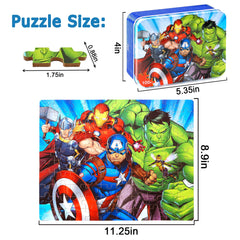 LELEMON smooth die-cut edges ensure safe, frustration-free puzzling sessions.