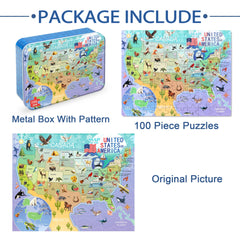 LELEMON travel-friendly puzzle storage for on-the-go fun