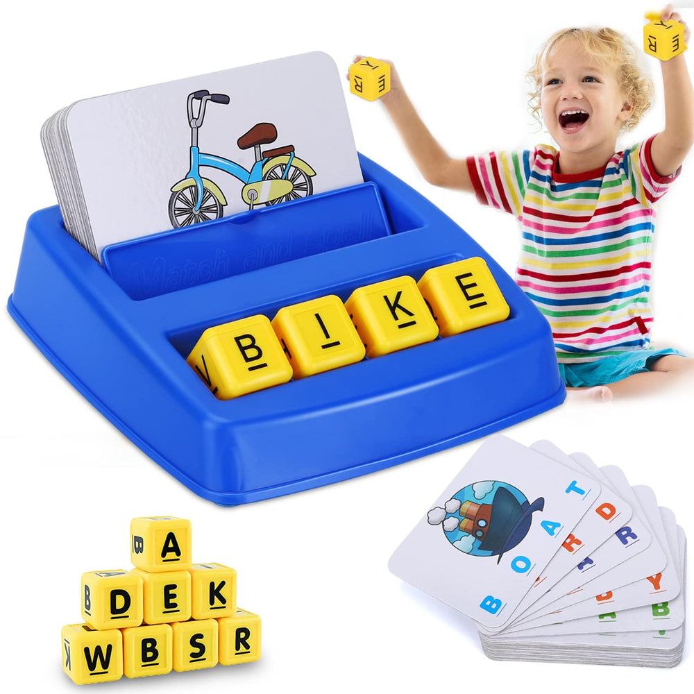 Lemofix matching letter cards showing 72 words to boost literacy