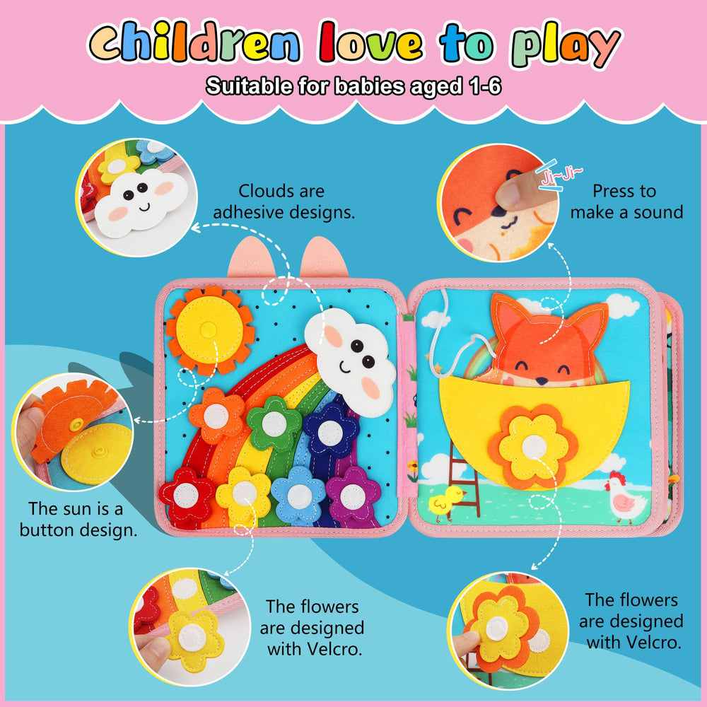 Lemrok Bunny Adventure sun and cloud pieces support weather exploration and fine motor practice